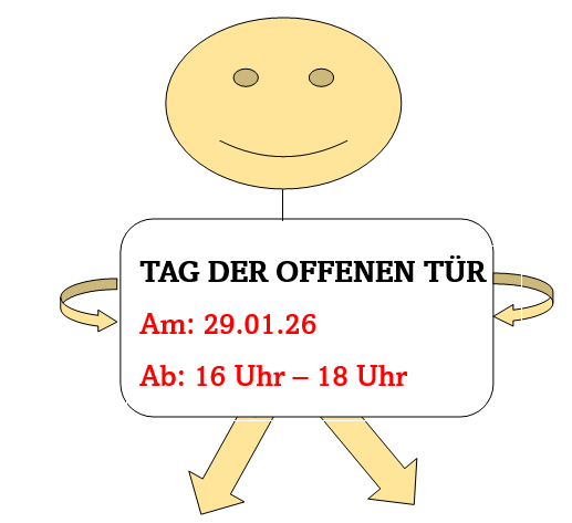 Tag der offenen Tür Smiley